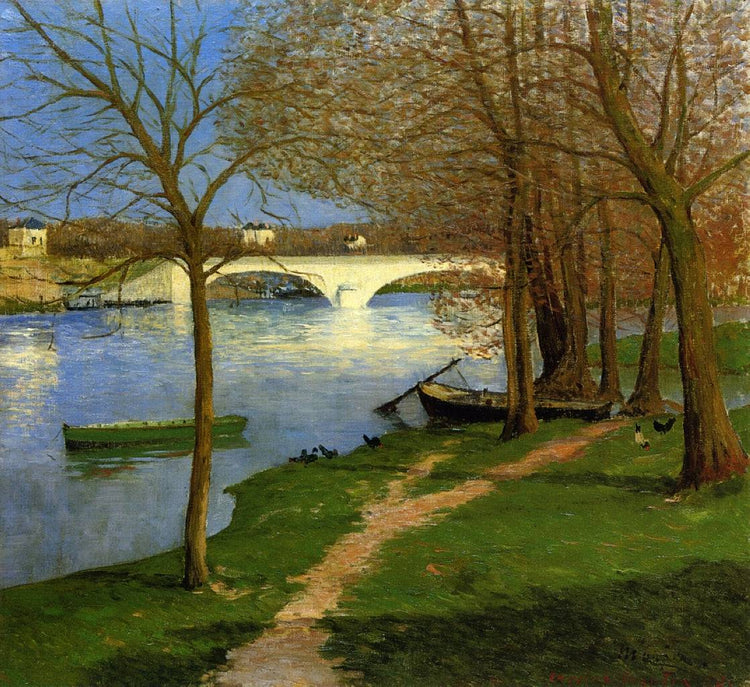 Bridge over the Loire - Maxime Maufra