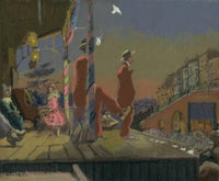Brighton Pierrots by Walter Sickert — hand-painted abstract oil painting reproduction on canvas
