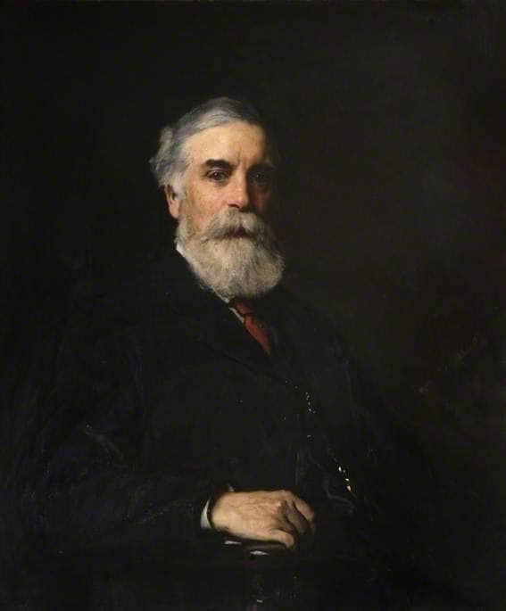 Sir Thomas Martineau by Frank Holl — hand-painted portrait oil painting reproduction on canvas