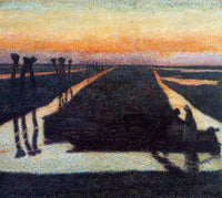 Broek in Waterland by Jan Toorop — hand-painted landscape oil painting reproduction on canvas