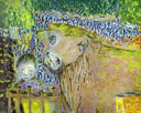 Bull and Child by Pierre Bonnard — hand-painted animal oil painting reproduction on canvas