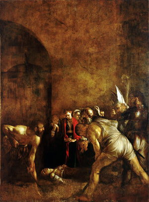 Burial of Saint Lucy - Caravaggio