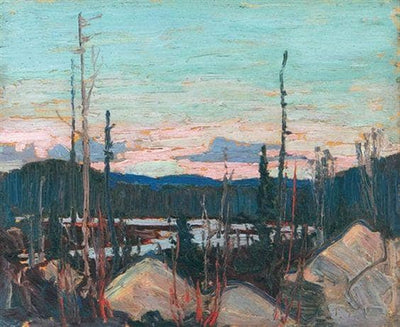 Burnt Area with Ragged Rocks in living room