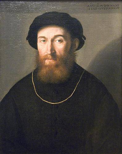 Bust of a Bearded Man - Lorenzo Lotto