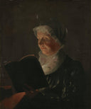 By Candlelight (Mrs. Jedidiah Morse) by Samuel Morse — female oil painting wall art, Romanticism