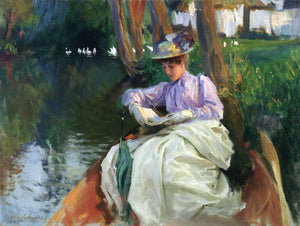 By the River - John Singer Sargent