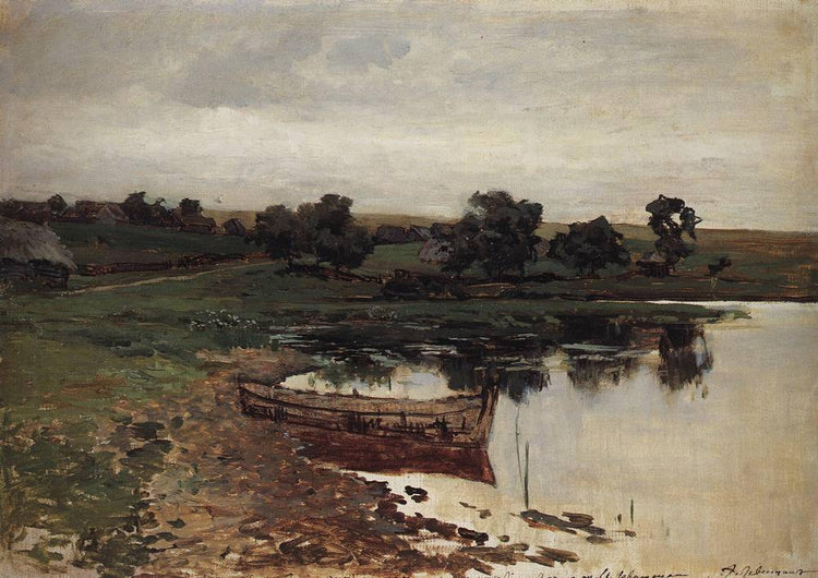 By the Riverside - Isaac Levitan