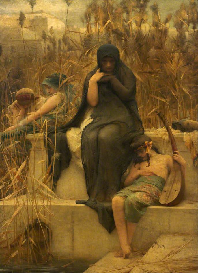 By the Waters of Babylon - Arthur Hacker