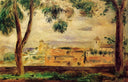 Cagnes by Pierre-Auguste Renoir — hand-painted botanical oil painting reproduction on canvas