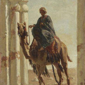 Camel Driver in the Desert