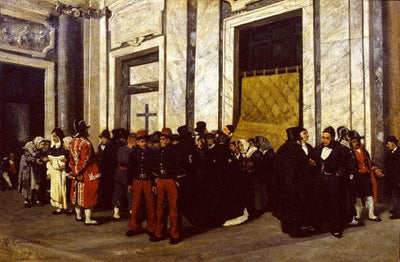 Entrance hall of Santa Maria Maggiore in study
