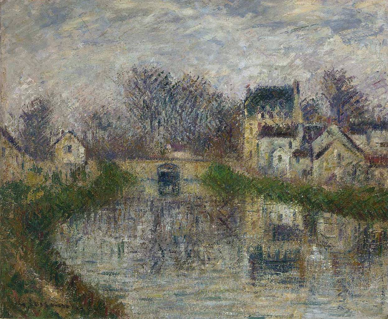 Canal at Moret - Gustave Loiseau