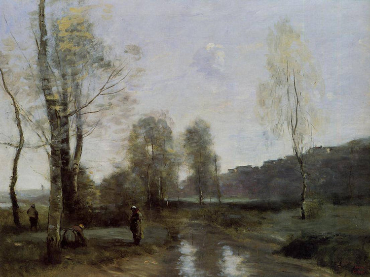 Canal in Picardi - Camille Corot