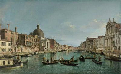 The Grand Canal in Venice with San Simeone Piccolo and the Scalzi church in home office