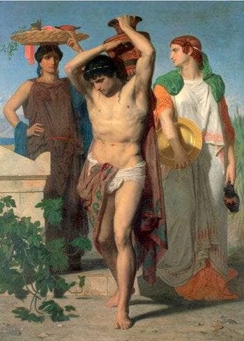 Canéphore by William-Adolphe Bouguereau — hand-painted cultural oil painting reproduction on canvas