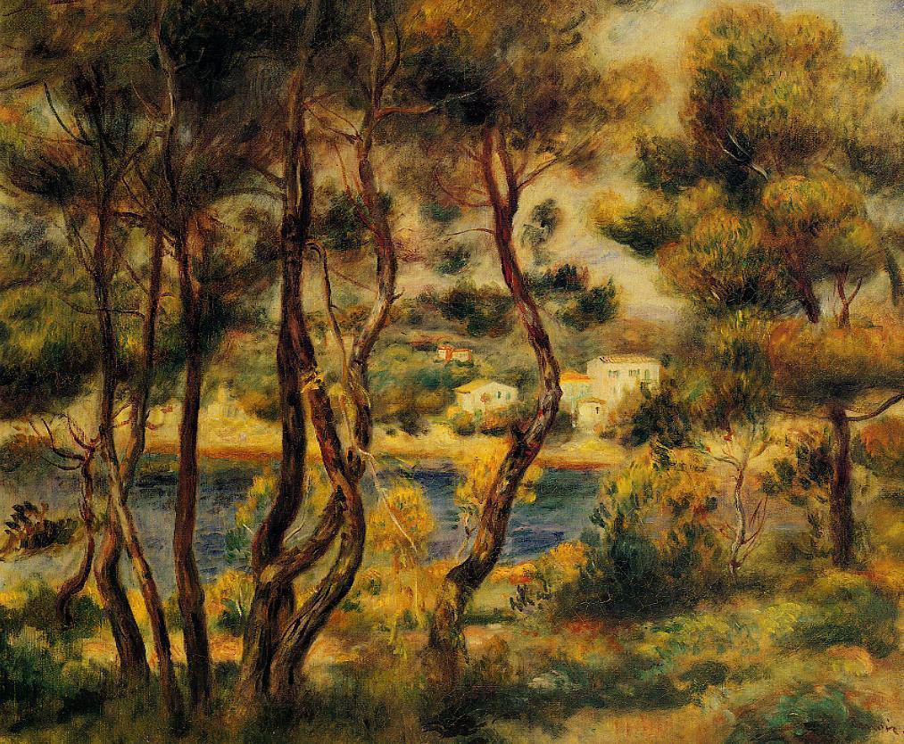 Cape Saint Jean - Pierre-Auguste Renoir