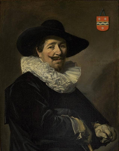 Captain Andries van Hoorn in home office