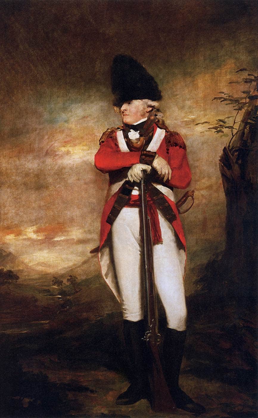 Captain Hay of Spot by Henry Raeburn — hand-painted portrait oil painting reproduction on canvas