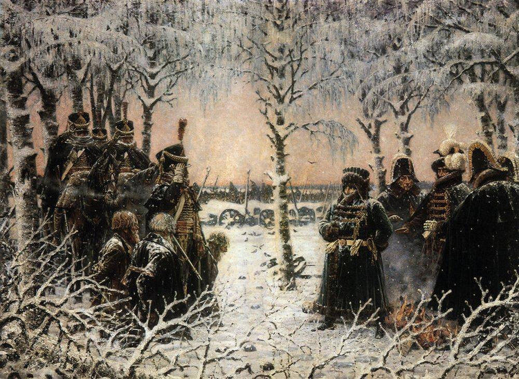 Captured with arms - Shoot them - Vasily Vereshchagin