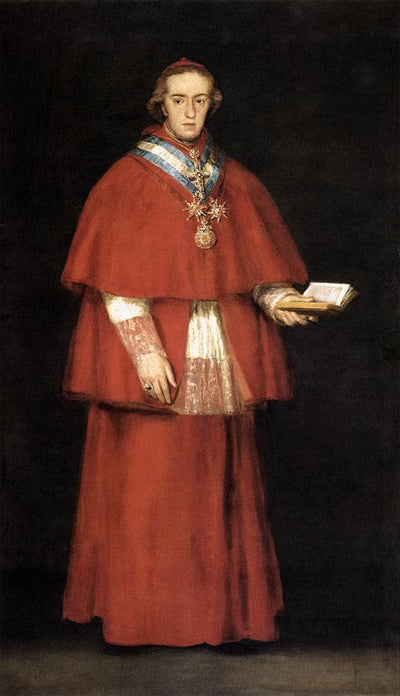 Cardinal Luis Maria de Borbon y Vallabriga in master bedroom