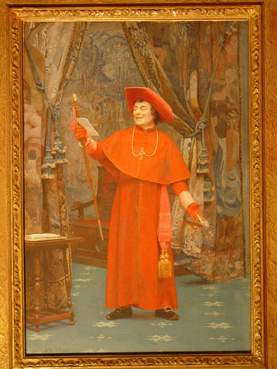 Cardinal, Reading a Letter