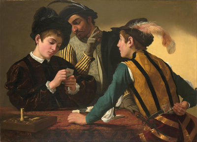 Cardsharps in bedroom