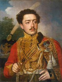 Carenkov Masukov by Vladimir Borovikovsky — hand-painted portrait oil painting reproduction on canvas