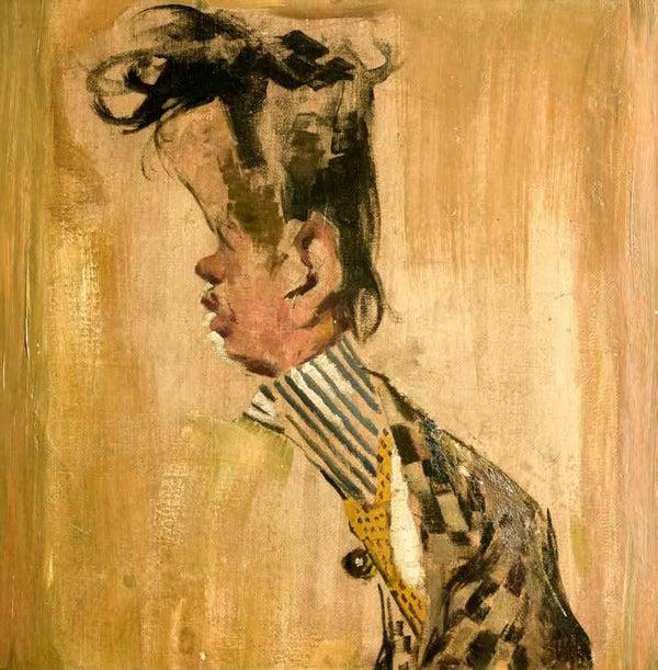 Caricature by Umberto Veruda (Self-caricature)