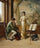 Studying the Master in kitchen