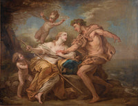 Bacchus  and  Ariadne by Charles-Andre van Loo (Carle van Loo) — hand-painted cultural oil painting reproduction on canvas