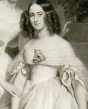 Caroline Elisabeth de Lagrange by Franz Xaver Winterhalter — vintage oil painting wall art