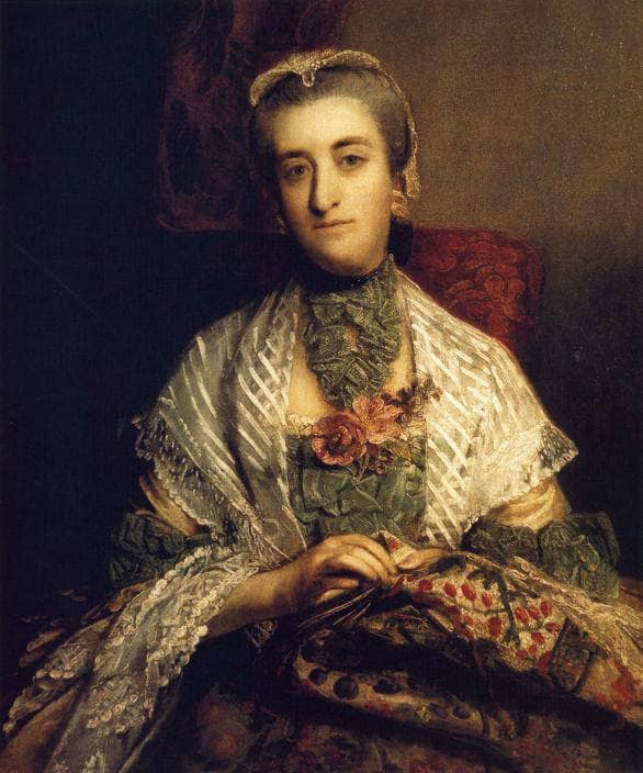 Caroline Lady Holland By Joshua Reynolds Oil Painting Reproduction caroline-lady-holland-by-joshua-reynolds-oil-painting-reproduction
