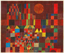 Castle and Sun by Paul Klee — hand-painted abstract oil painting reproduction on canvas