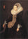 Catarina Both van der Eem in living room
