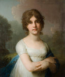 Catherine Gavrilovna Gagarina by Vladimir Borovikovsky — male oil painting wall art, Rococo