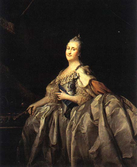 Catherine II - Dmitry Levitzky