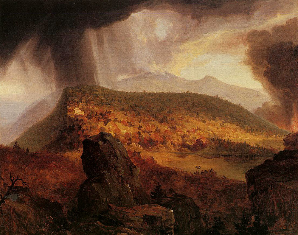 Catskill Mountain House, The Four Elements - Thomas Cole