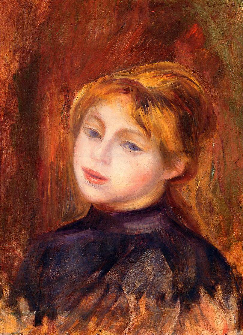 Catulle Mendez by Pierre-Auguste Renoir — hand-painted portrait oil painting reproduction on canvas