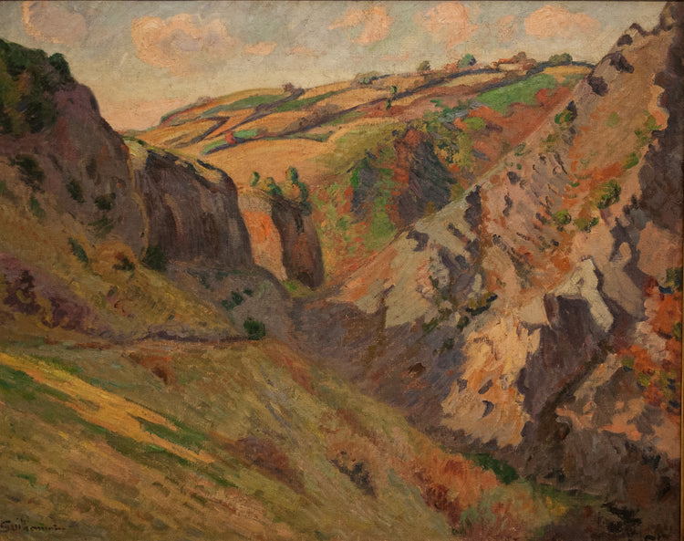 Caves Prunal near Pontgibaud (Auvergne) - Armand Guillaumin