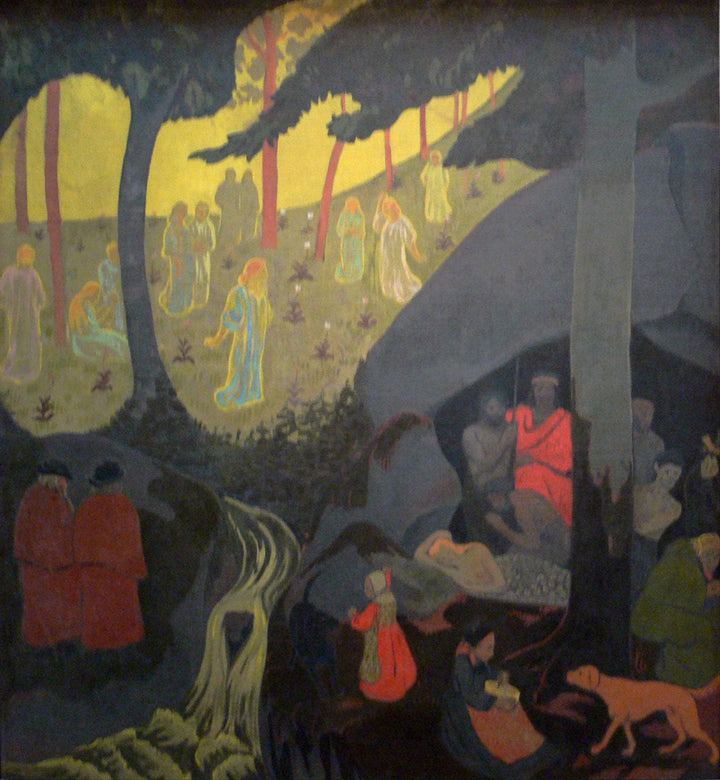 Celtic Tale by Paul Serusier — hand-painted abstract oil painting reproduction on canvas