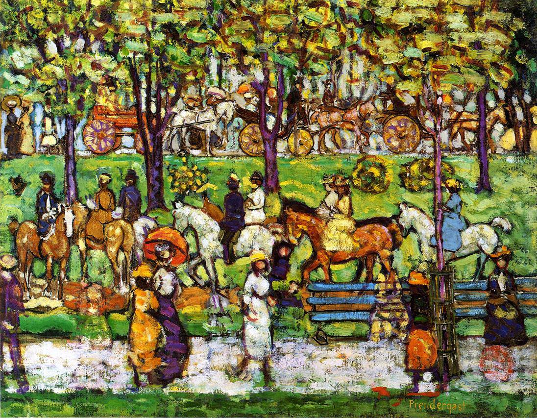 Central Park - Maurice Prendergast