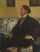 Charles Conder in entryway