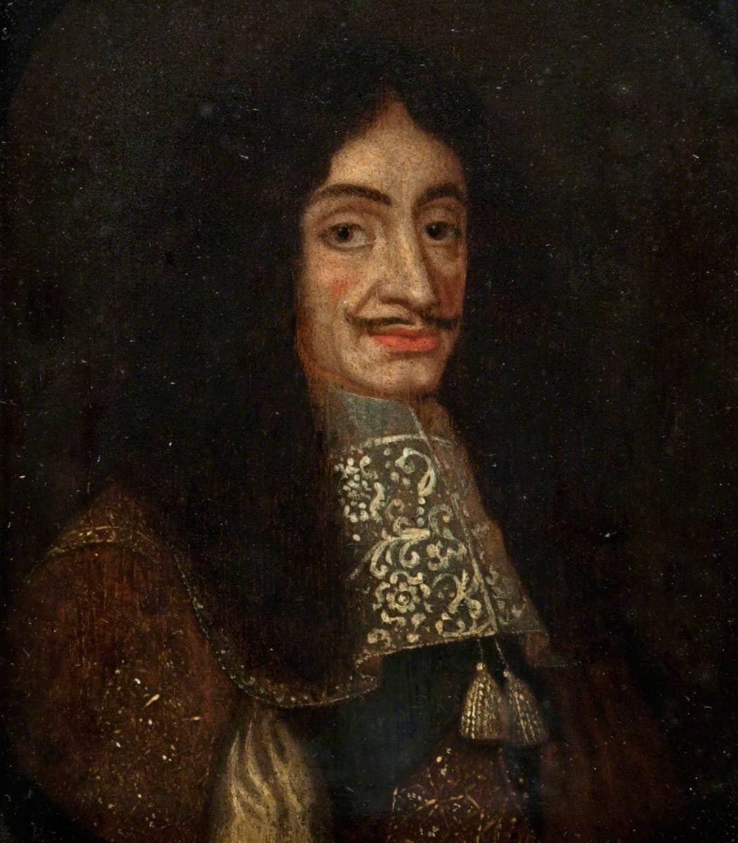 Charles II (1630â1685) by Mary Beale — hand-painted portrait oil painting reproduction on canvas