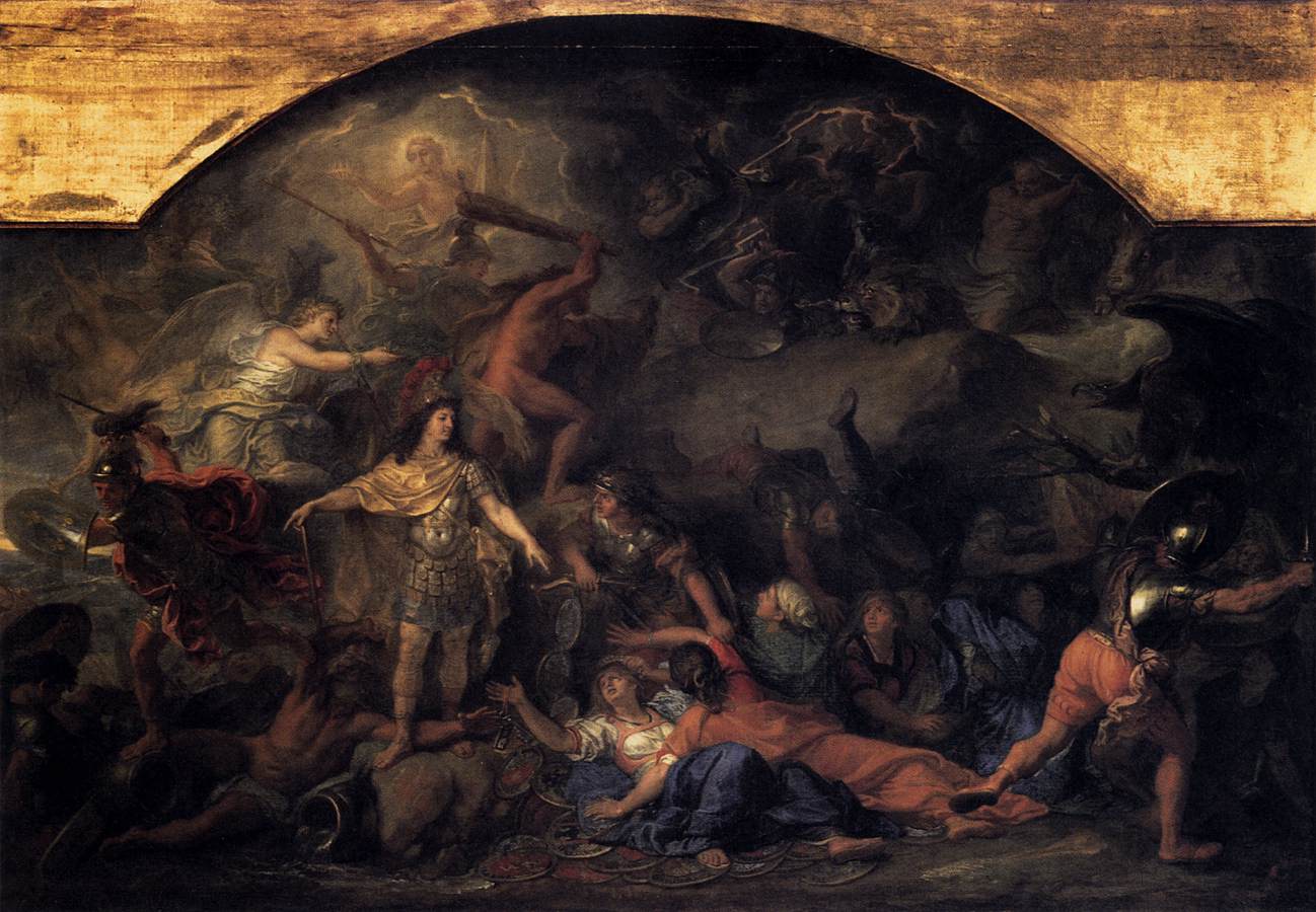 The Conquest of Franche-comté - Charles Le Brun