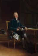 Charles Maurice De Talleyrand Périgord (1754â1838), Prince De Bénévent by François Gérard — hand-painted portrait oil painting reproduction on canvas