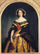 Portrait of Archduchess Carlotta in Brianza costume in bedroom