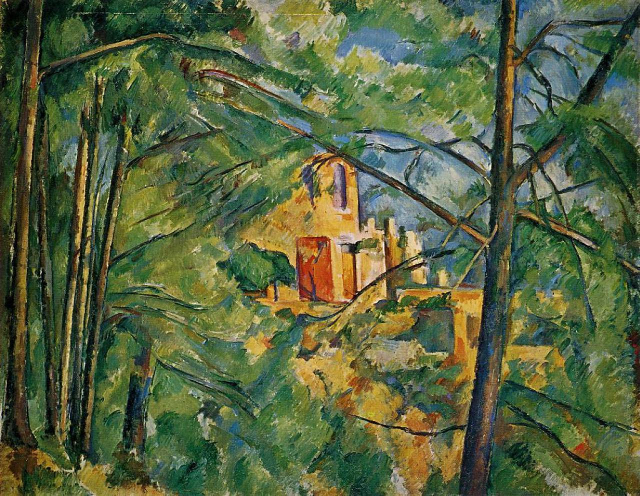 Chateau Noir - Paul Cezanne