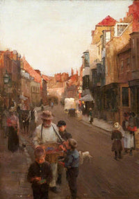 Cherry Ripe by Walter Osborne — hand-painted landscape oil painting reproduction on canvas