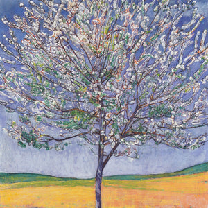 Cherry Tree in Bloom by Ferdinand Hodler — Oil Painting Reproduction