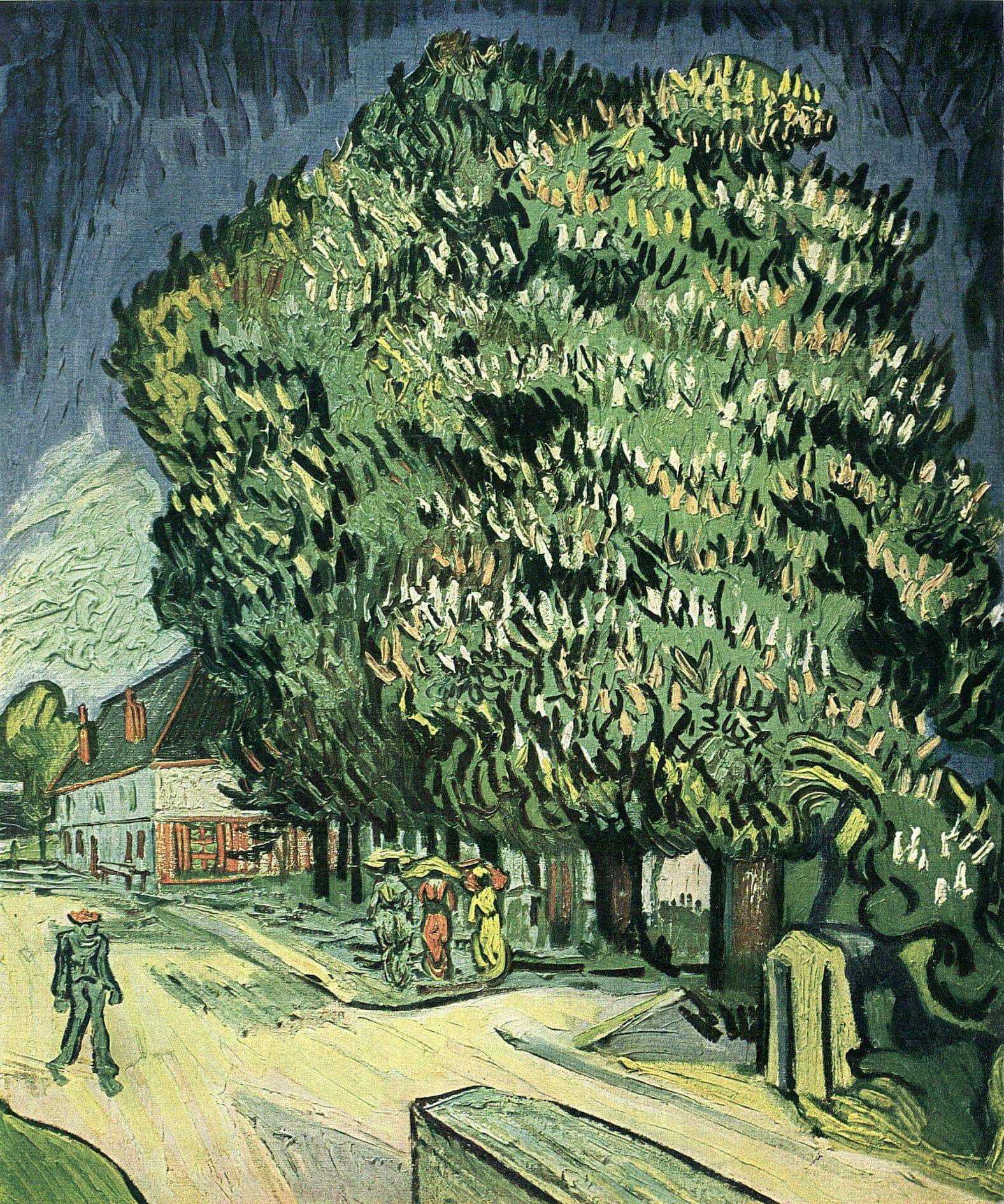 Chestnut Trees in Blossom - Vincent van Gogh